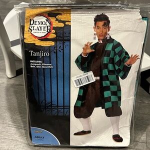 New adult Tanjiro demon slayer costume adult small